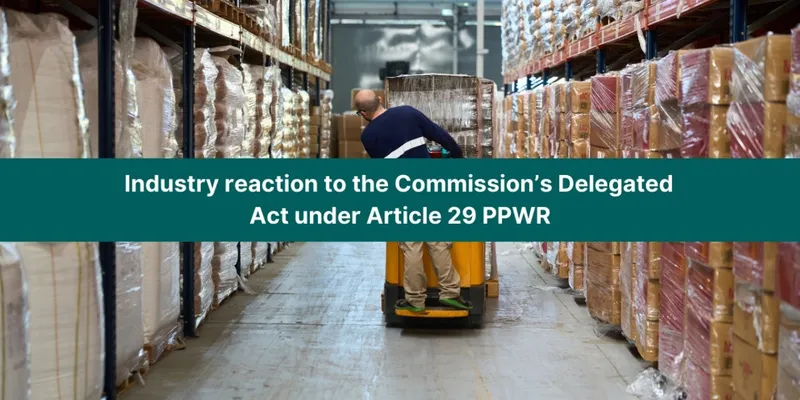 European Industry Associations Urge Exemption from PPWR Reuse Targets for Pallet Wrappings and Straps